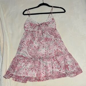 Hollister Pink Floral Dress